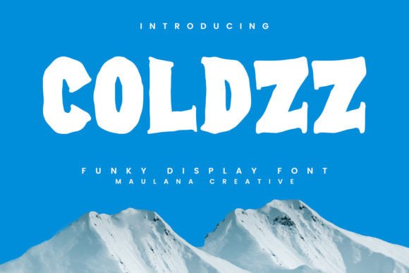 Discovering Coldzz: A Quirky Display Font for Modern Creators