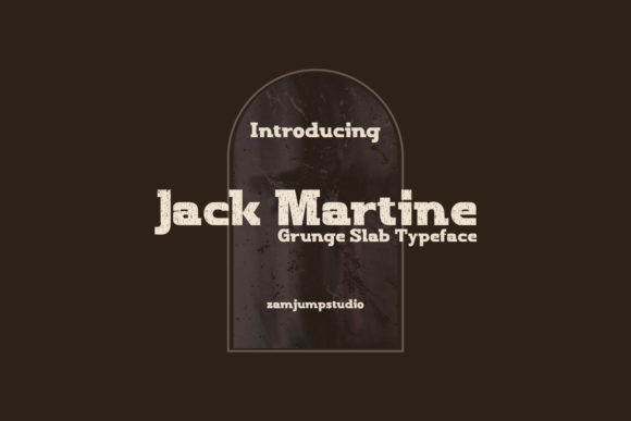 Jack Martine: A Typeface with Assertive, Nostalgic Character
