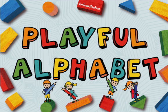 Playful Alphabet: A Font That Brings Joy to Every Design